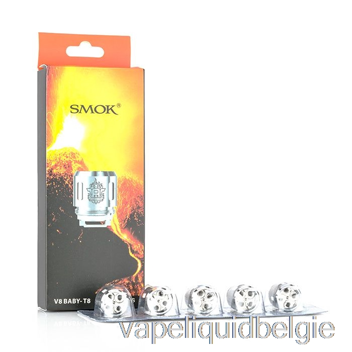 Vape België Smok Tfv8 Babyvervangende Spoelen V8 Baby-t8 Achtvoudige Kern